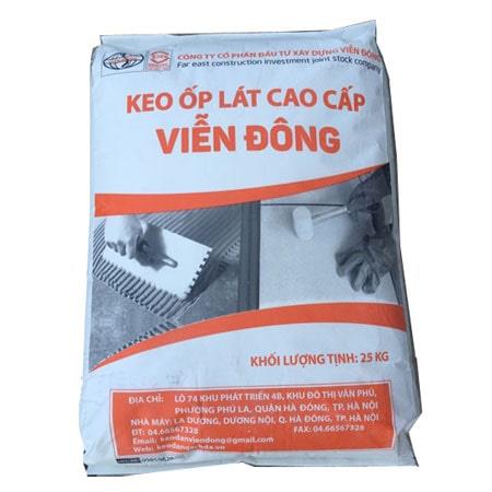 Thông số kĩ thuật keo ốp lát